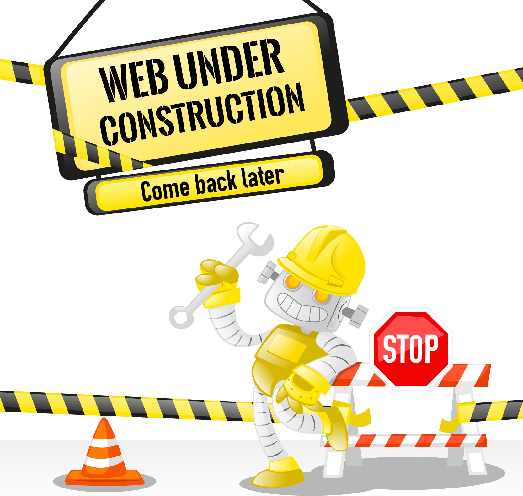 site under working